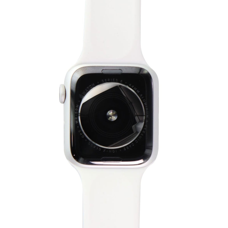 Apple Watch Series 4 (44mm) A1978 GPS Only - Silver Aluminum / White Sport Band - Apple - Simple Cell Shop, Free shipping from Maryland!