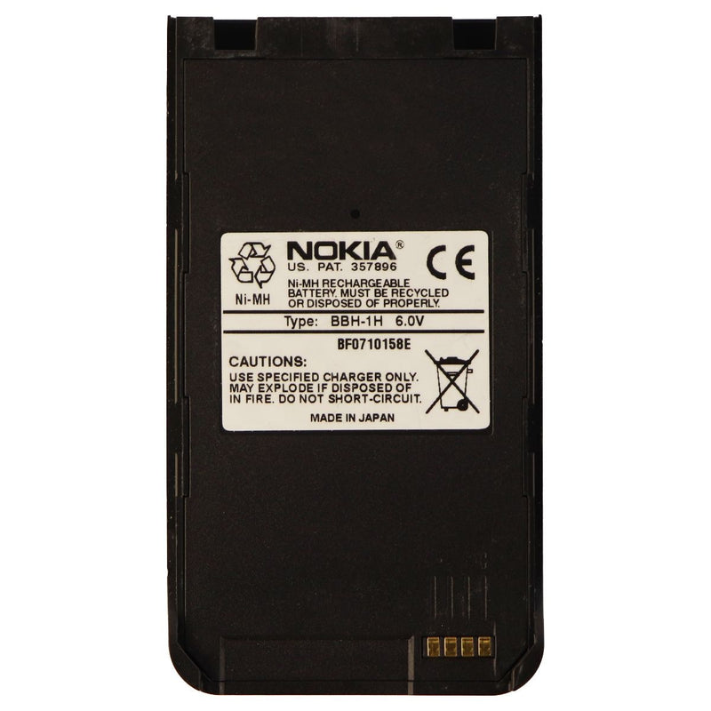 Nokia Ni-MH Rechargeable Extended Battery (BBH-1H) 6.0V - Black - Nokia - Simple Cell Shop, Free shipping from Maryland!