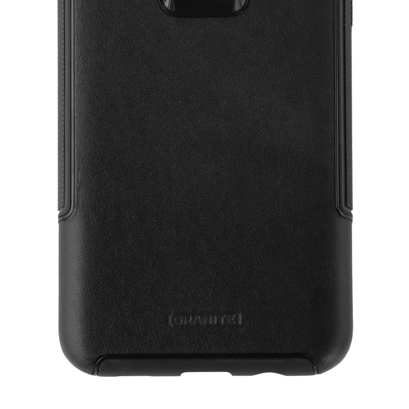 Granite Genuine Leather Hybrid Hard Case for Samsung Galaxy S9+ (Plus) - Black - Granite - Simple Cell Shop, Free shipping from Maryland!