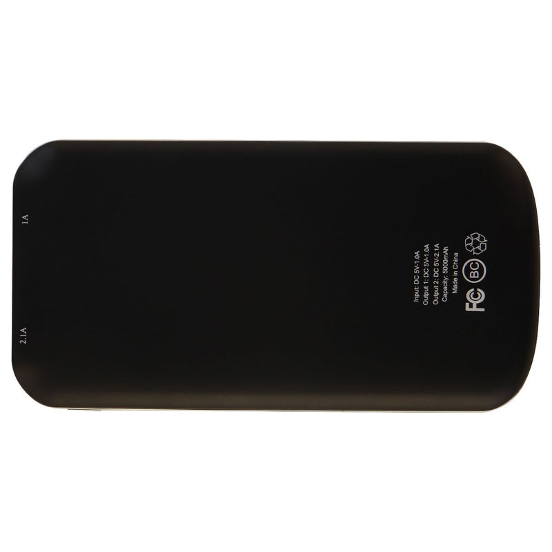 Xtreme Power Ultra Slim Power Bank 5000mAh Dual Port USB Charger - Black