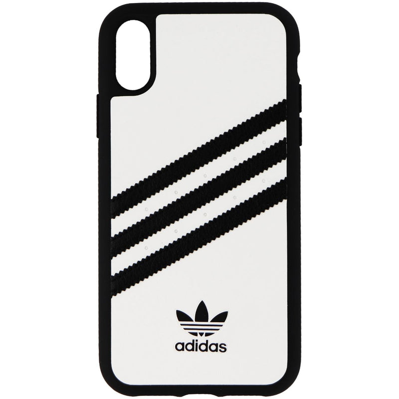 Adidas Originals Samba Snap Case for iPhone XR - White w/ Black Stripes - Adidas - Simple Cell Shop, Free shipping from Maryland!