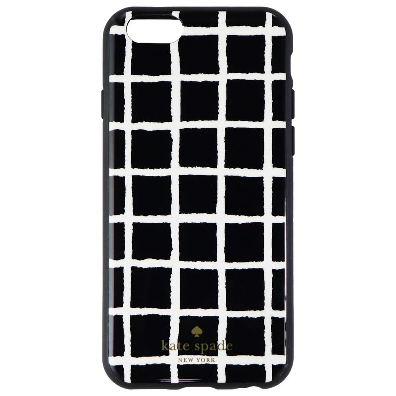 Kate Spade Flexible Hardshell Case for iPhone 6s/6 - Painterly Check Black/Cream - Kate Spade - Simple Cell Shop, Free shipping from Maryland!