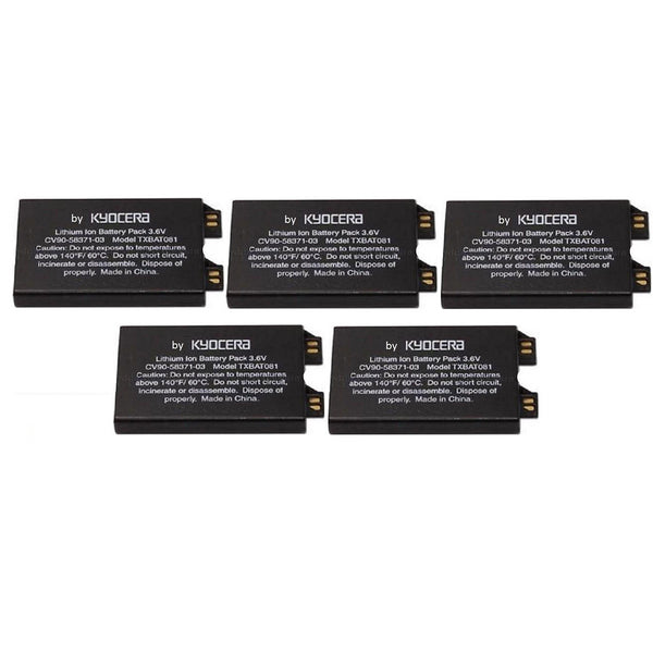 KIT 5x OEM Kyocera TXBAT081 800 mAh Replacement Battery for Kyocera Phones - Kyocera - Simple Cell Shop, Free shipping from Maryland!