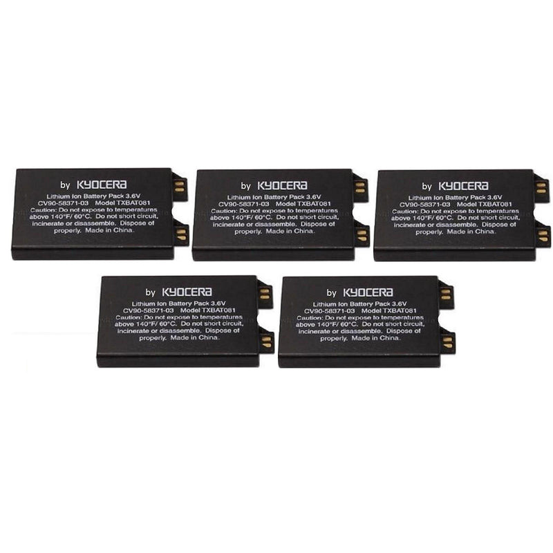 KIT 5x OEM Kyocera TXBAT081 800 mAh Replacement Battery for Kyocera Phones - Kyocera - Simple Cell Shop, Free shipping from Maryland!