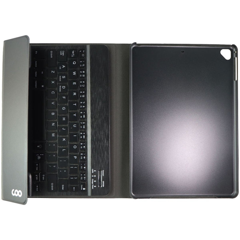 COO Folio Keyboard Case for iPad Pro 9.7 / iPad (6/5th) & Air 2/1 - BLK Leather - COO - Simple Cell Shop, Free shipping from Maryland!