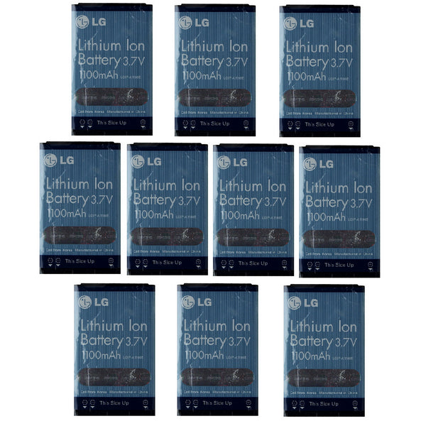 KIT 10x LG LGIP-A1100E 1100 mAh Replacement Battery for LG VX8100/VX8300/AX5000 - LG - Simple Cell Shop, Free shipping from Maryland!