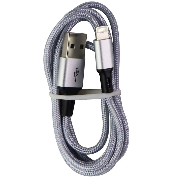 Braided 3.3-Foot Charge and Sync USB Cable for Apple iPhone/iPad - Silver - Unbranded - Simple Cell Shop, Free shipping from Maryland!
