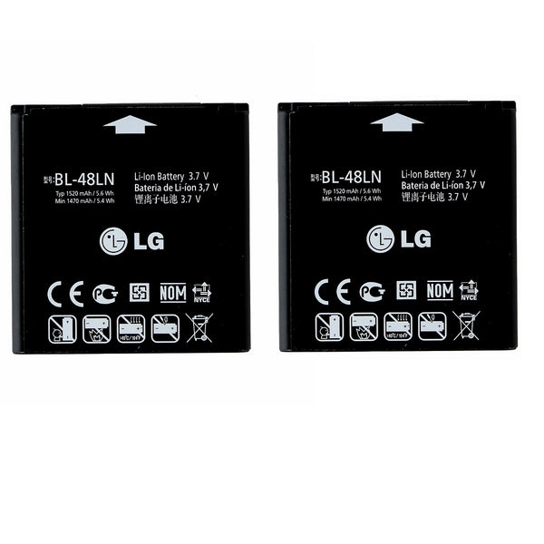 KIT 2x LG BL-48LN 1470 mAh Replacement Battery for LG C800 - LG - Simple Cell Shop, Free shipping from Maryland!