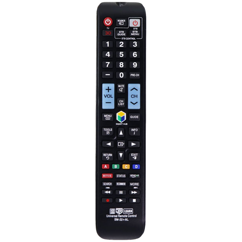 Universal Remote Control (SM-22 + AL) LCD LED 3D Learn - Black - Unbranded - Simple Cell Shop, Free shipping from Maryland!