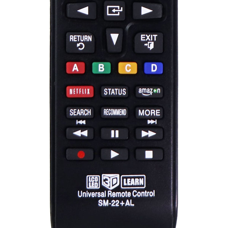 Universal Remote Control (SM-22 + AL) LCD LED 3D Learn - Black - Unbranded - Simple Cell Shop, Free shipping from Maryland!