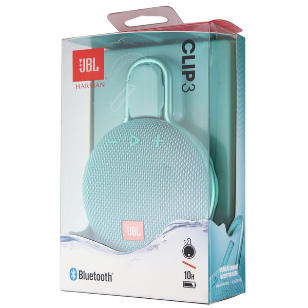 JBL CLIP 3 Waterproof Portable Bluetooth Speaker - Teal - JBL - Simple Cell Shop, Free shipping from Maryland!