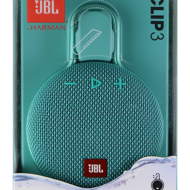 JBL CLIP 3 Waterproof Portable Bluetooth Speaker - Teal - JBL - Simple Cell Shop, Free shipping from Maryland!