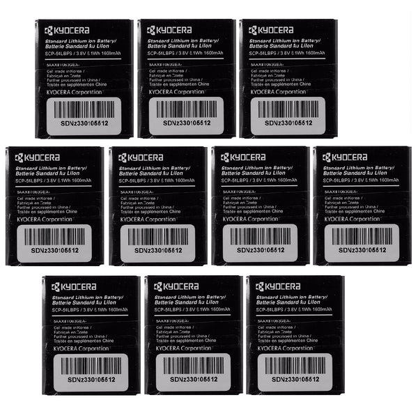 KIT 10x Kyocera SCP-54LBPS 1600 mAh Replacement Battery for Kyocera Hydro EDGE - Kyocera - Simple Cell Shop, Free shipping from Maryland!