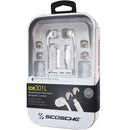 Scosche (IDR301L) Wired 3.5mm EarBud Headphones - White - Scosche - Simple Cell Shop, Free shipping from Maryland!