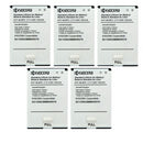 KIT 5x Kyocera Replacement 1,500mAh OEM Battery for C5170 - White (SCP-46LBPS) - Kyocera - Simple Cell Shop, Free shipping from Maryland!