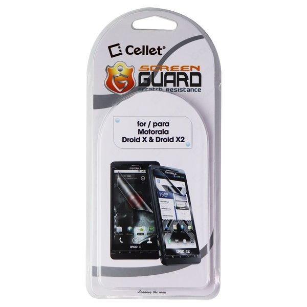 Cellet Screen Guard/Screen Protector for Motorola Droid X and Droid X2 - Clear - Cellet - Simple Cell Shop, Free shipping from Maryland!