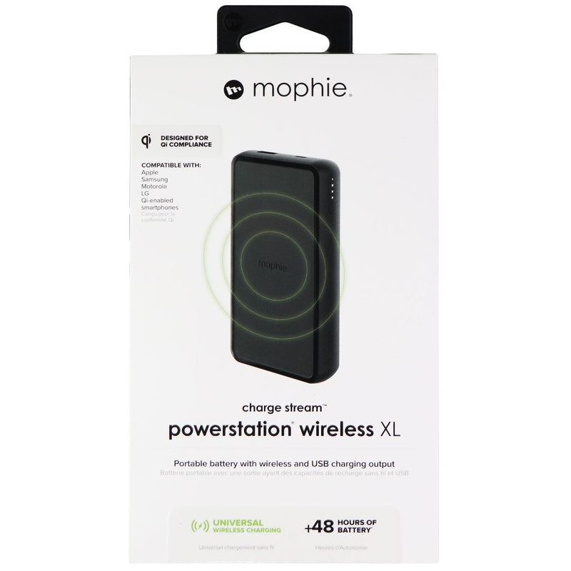 Mophie Charge Stream Powerstation Wireless XL (10,000mAh) - Black (401101510) - Mophie - Simple Cell Shop, Free shipping from Maryland!