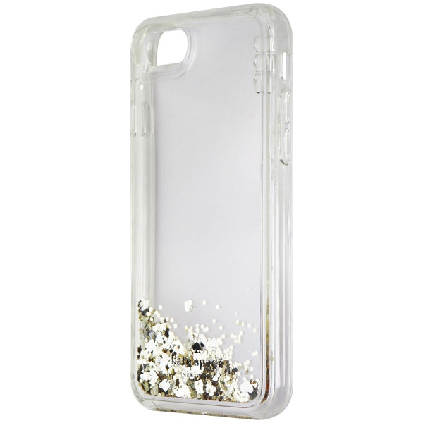Kate Spade Clear Liquid Glitter Case for Apple iPhone SE (2020), 8 / 7 - Spades - Kate Spade New York - Simple Cell Shop, Free shipping from Maryland!