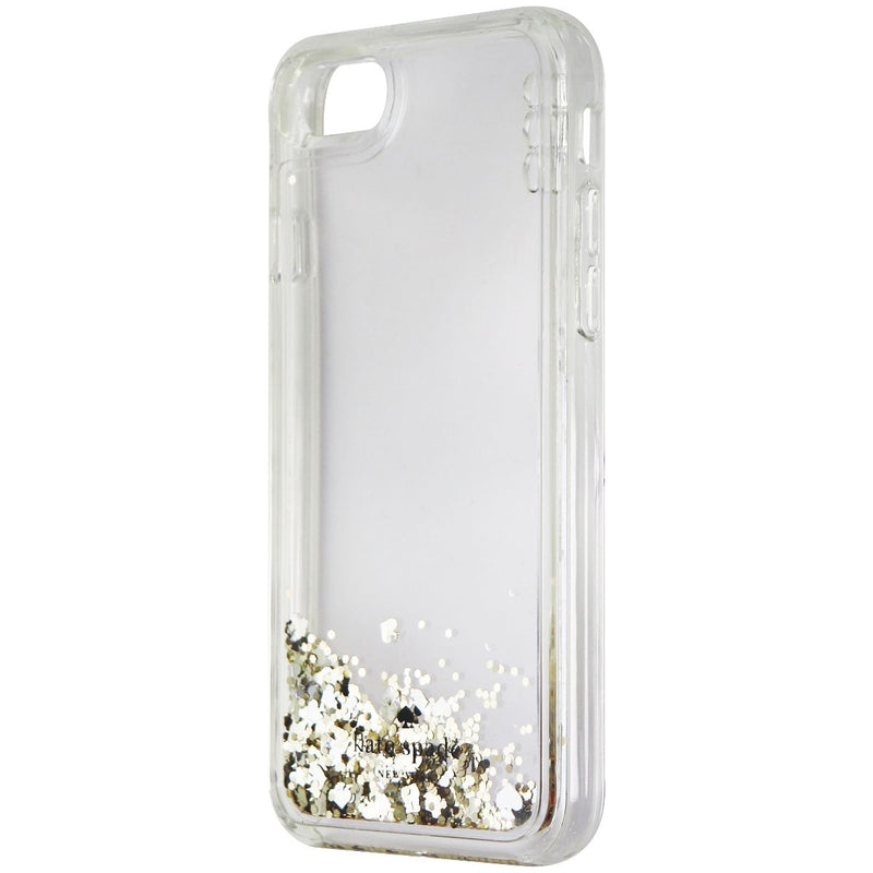 Kate Spade Clear Liquid Glitter Case for Apple iPhone SE (2020), 8 / 7 - Spades - Kate Spade New York - Simple Cell Shop, Free shipping from Maryland!