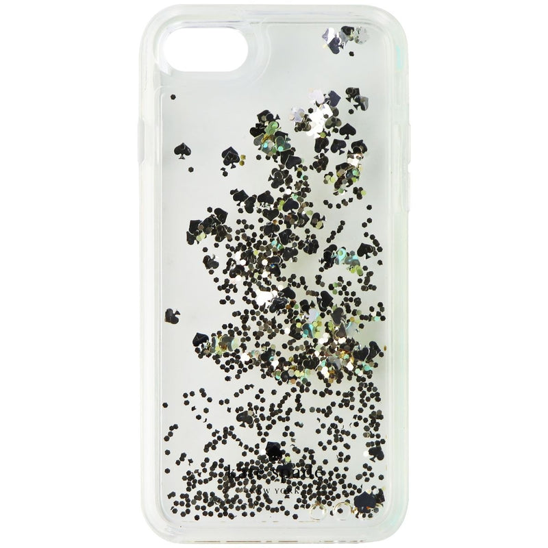 Kate Spade Clear Liquid Glitter Case for Apple iPhone SE (2020), 8 / 7 - Spades - Kate Spade New York - Simple Cell Shop, Free shipping from Maryland!