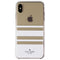 Kate Spade New York Hybrid Case for iPhone Xs Max - White Glitter Stripes/Clear - Kate Spade - Simple Cell Shop, Free shipping from Maryland!