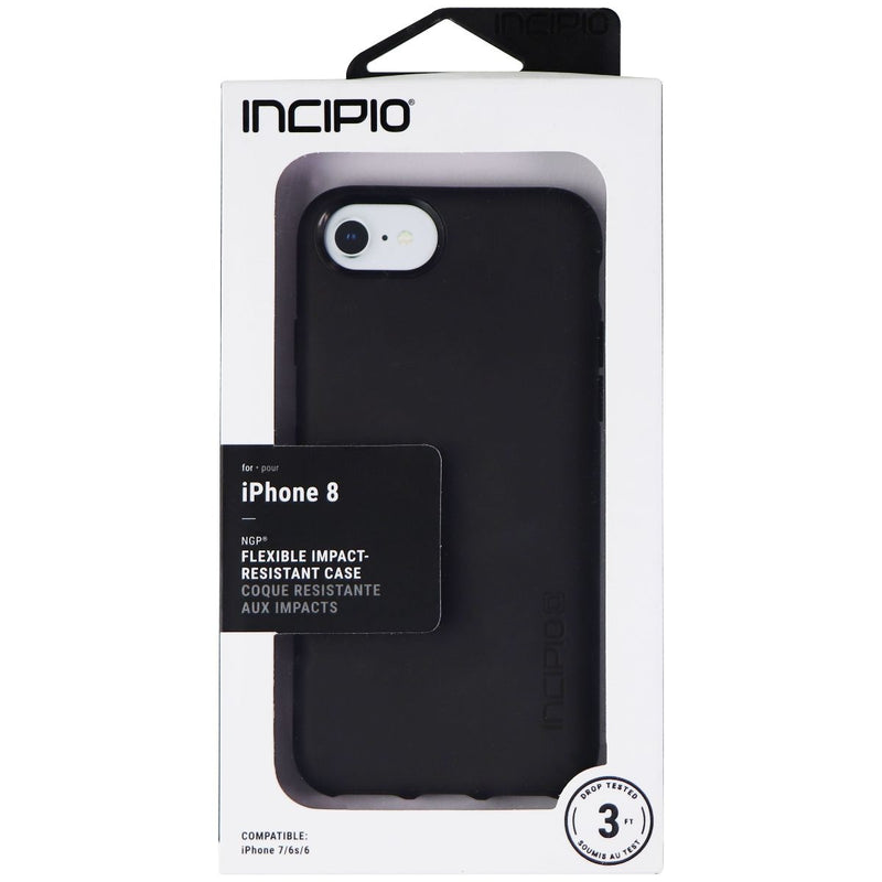 Incipio NGP Series Durable Gel Case for Apple iPhone 8 / 7 / 6s - Black - Incipio - Simple Cell Shop, Free shipping from Maryland!