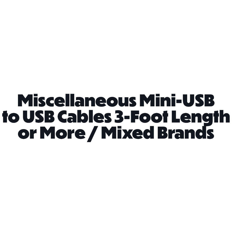 Unbranded 3ft Charge & Sync Cables for Mini USB Devices - Unbranded - Simple Cell Shop, Free shipping from Maryland!