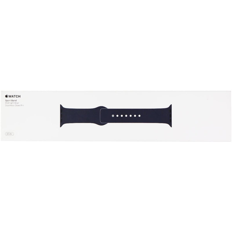 Apple Sport Band (38mm) for Apple Watch Any Series 38/40/41mm - Midnight Blue - Apple - Simple Cell Shop, Free shipping from Maryland!