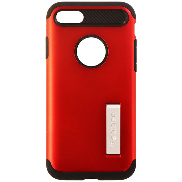 Spigen Slim Armor Series Dual Layer Hard Case for Apple iPhone 8/7 - Red/Black - Spigen - Simple Cell Shop, Free shipping from Maryland!