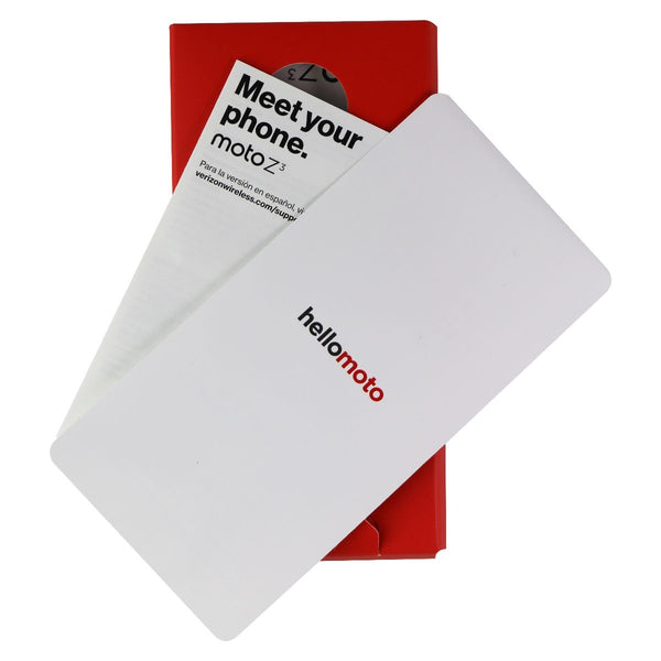 Retail Manual - Motorola Moto Z3 Quick Guide OEM Booklet SP18C46029 - Motorola - Simple Cell Shop, Free shipping from Maryland!