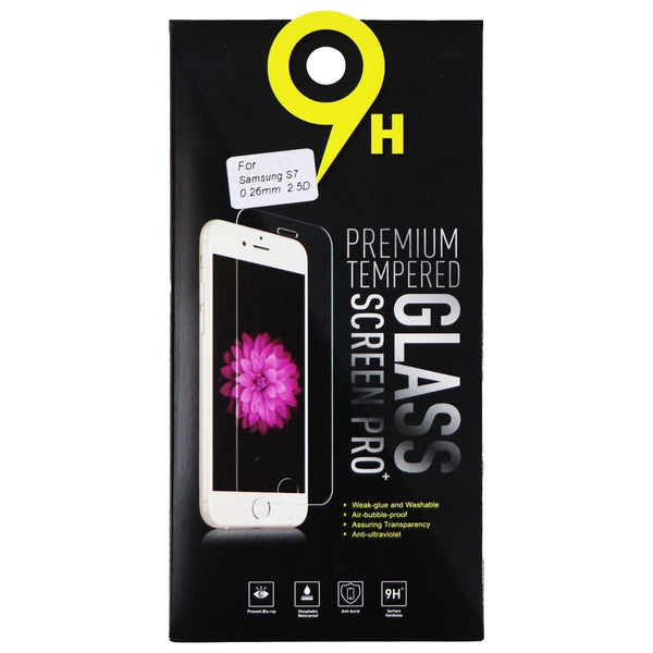Premium 9H Tempered Glass Screen (Pro+) for Samsung Galaxy S7 - Clear - Unbranded - Simple Cell Shop, Free shipping from Maryland!