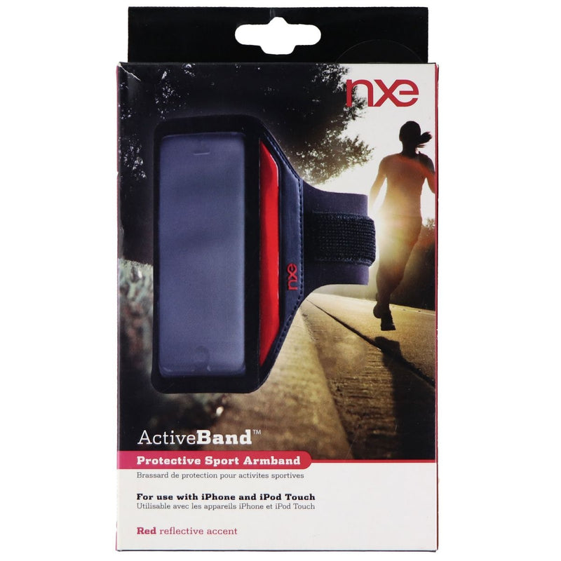 NXE ActiveBand Reflective Sport Armband for Apple Smartphones - Red - NXE - Simple Cell Shop, Free shipping from Maryland!