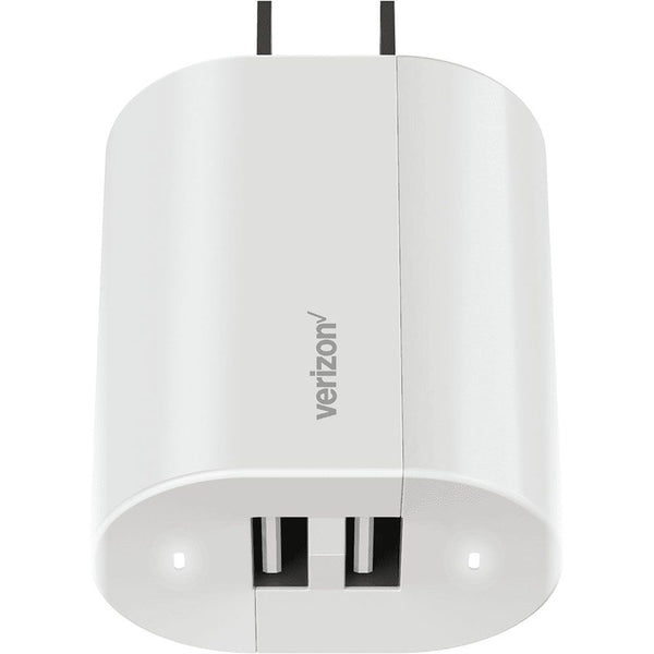 Verizon 24W (5V-4.8A) Dual USB Port Wall Charger Adapter (580245AMNM) - White - Verizon - Simple Cell Shop, Free shipping from Maryland!