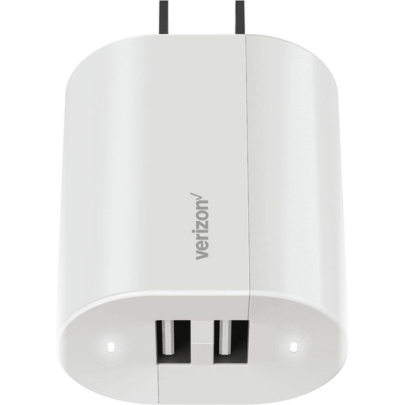 Verizon 24W (5V-4.8A) Dual USB Port Wall Charger Adapter (580245AMNM) - White - Verizon - Simple Cell Shop, Free shipping from Maryland!