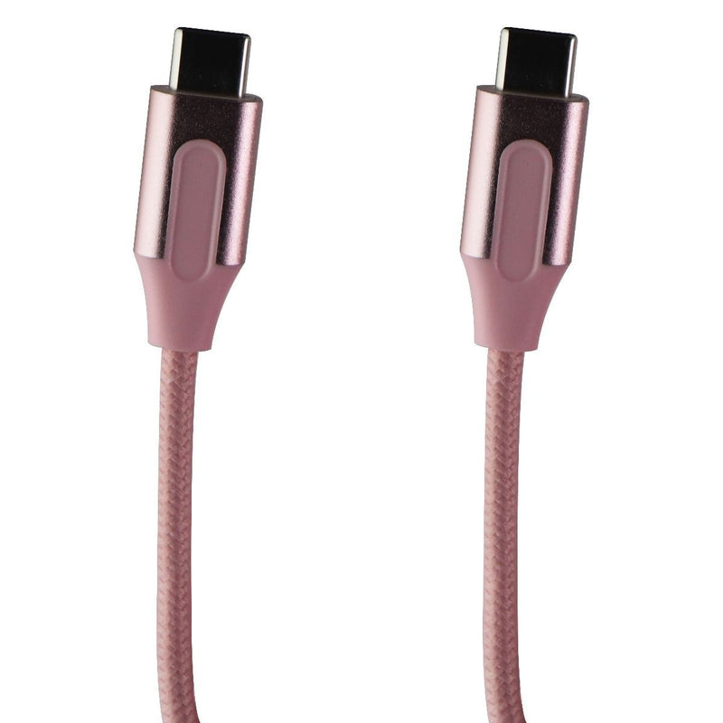 Verizon 6-Foot Braided USB-C to USB-C Charge and Sync Cable - Pink - Verizon - Simple Cell Shop, Free shipping from Maryland!
