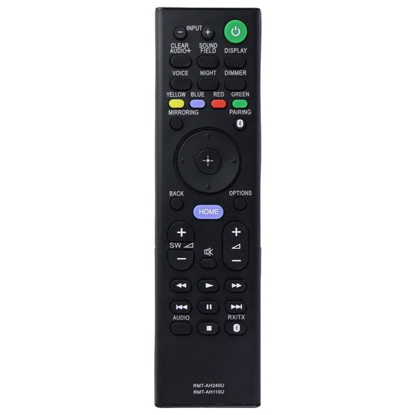 Remote Control (RMT-AH240U / RMT-AH110U) for Sony Receiver and Sound Bar - Black - Unbranded - Simple Cell Shop, Free shipping from Maryland!