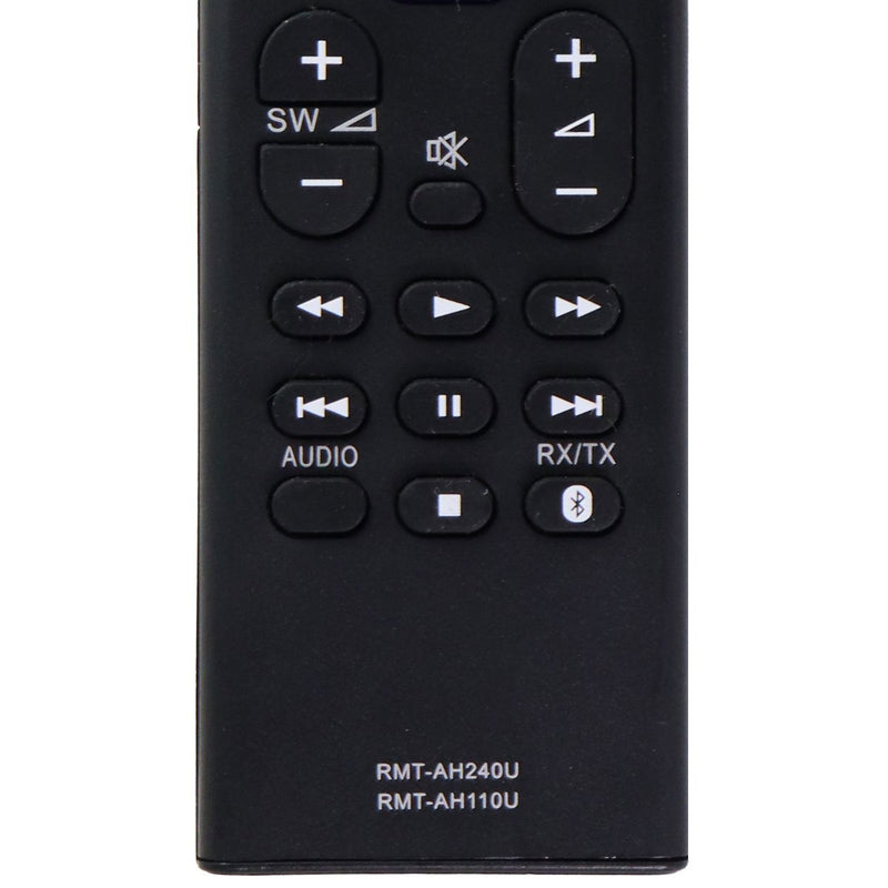 Remote Control (RMT-AH240U / RMT-AH110U) for Sony Receiver and Sound Bar - Black - Unbranded - Simple Cell Shop, Free shipping from Maryland!