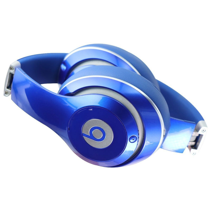 by 2 Wireless - (B0501) Beats Blue Dre Studio Dr. Over-Ear Headphones