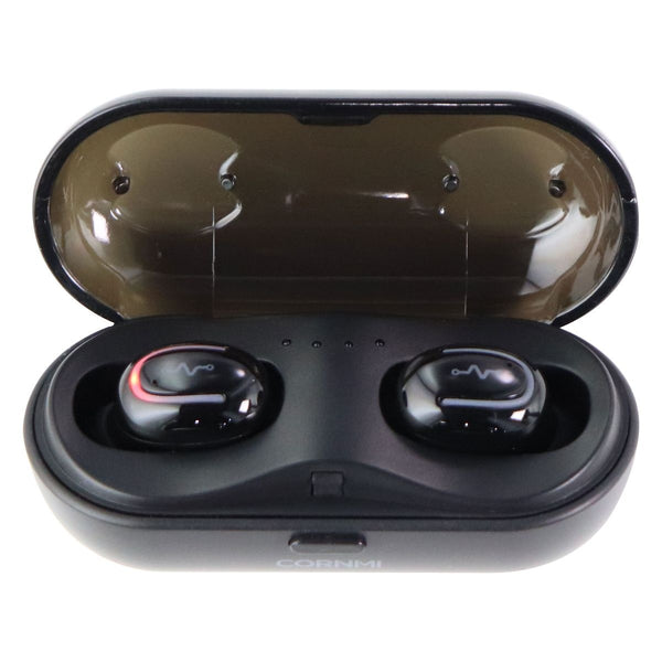 Cornmi (CH02) Mini Wireless Music Bluetooth 5.0 Earphones w/ Charge Case - Black - Cornmi - Simple Cell Shop, Free shipping from Maryland!