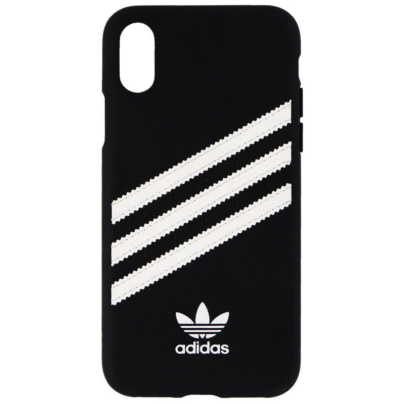 Adidas Samba Hybrid Case for Apple iPhone XR Smartphone - Black / White Stripes - Adidas - Simple Cell Shop, Free shipping from Maryland!