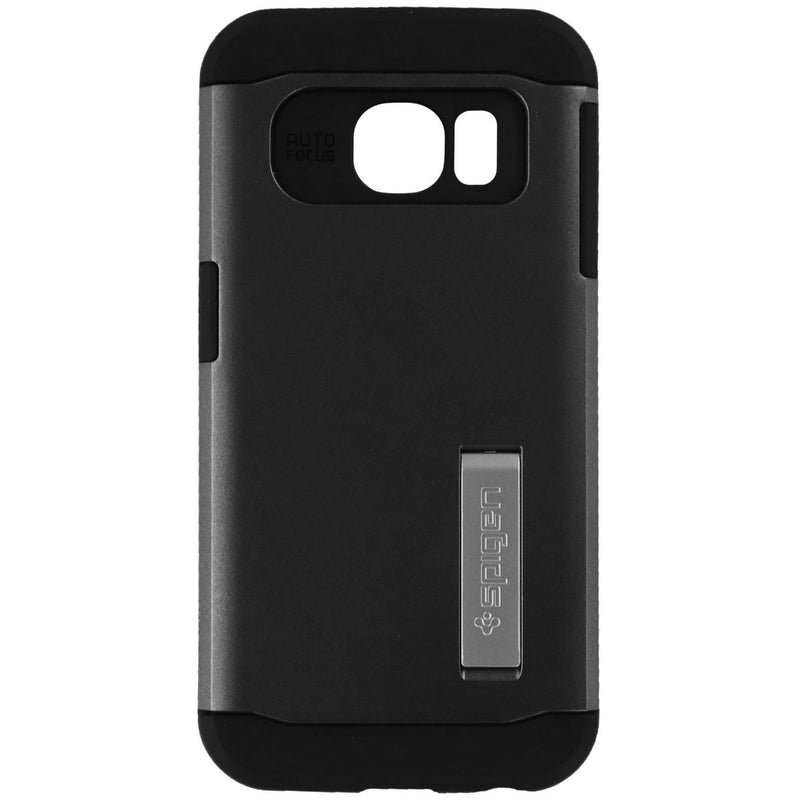 Spigen Slim Armor Case with Kickstand  for Galaxy S6 Edge - (SGP11423) Gray - Spigen - Simple Cell Shop, Free shipping from Maryland!