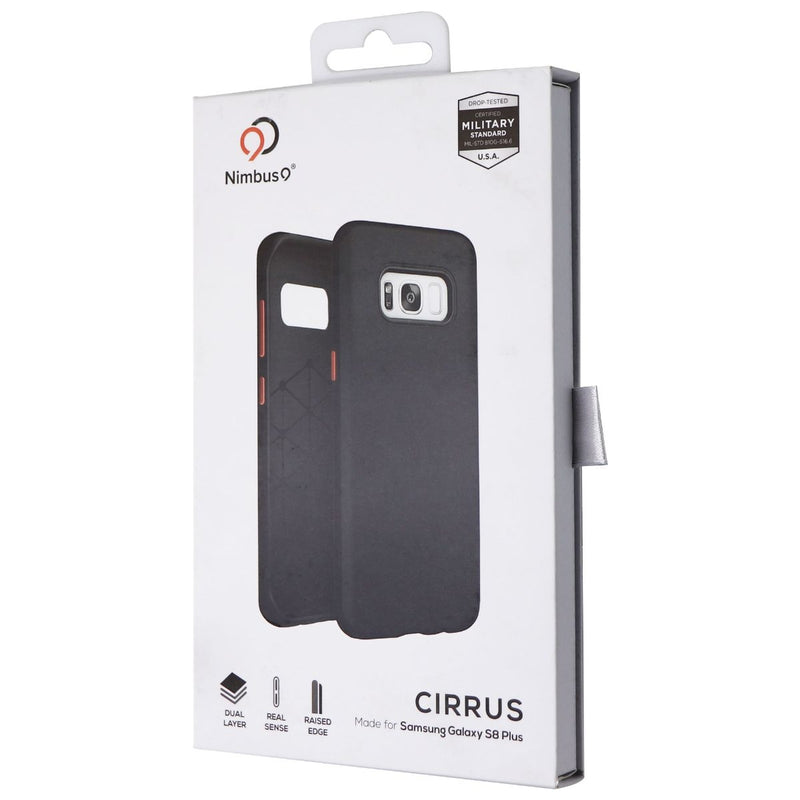 Nimbus9 Cirrus Series Case for the Samsung Galaxy S8+ (Plus) - Black/Orange - Nimbus9 - Simple Cell Shop, Free shipping from Maryland!