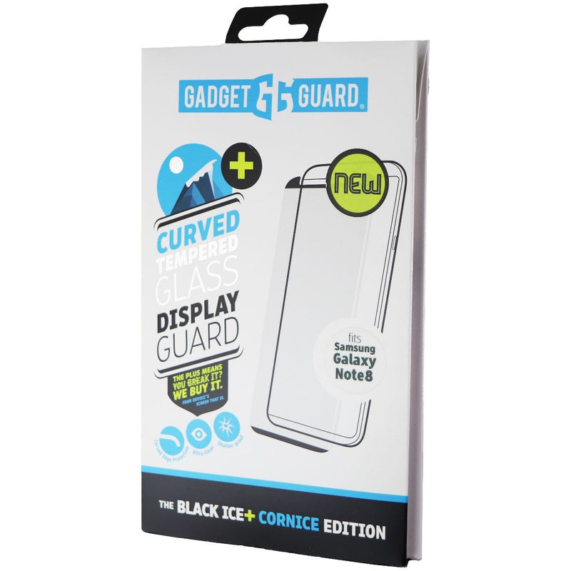 Gadget Guard (Black Ice+) Cornice Curved Tempered Glass for Galaxy Note8 - Gadget Guard - Simple Cell Shop, Free shipping from Maryland!