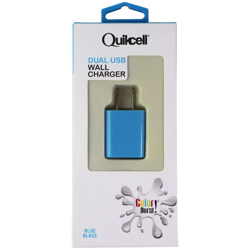 Quickcell Dual USB Wall Charger - Blue - Quickcell - Simple Cell Shop, Free shipping from Maryland!