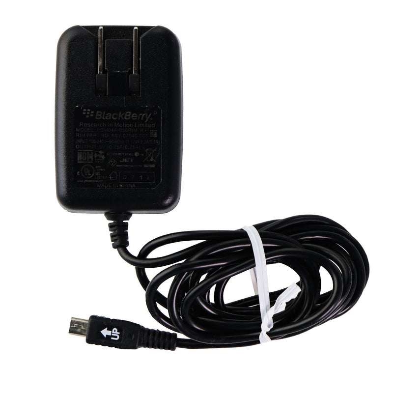 Blackberry (PSM04A-050RIMR) Charger Power Adapter 5V 0.75A w/ Mini USB - Black - Blackberry - Simple Cell Shop, Free shipping from Maryland!