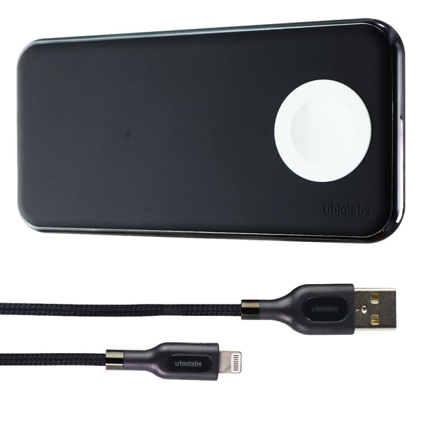 ubiolabs 4,000mAh Portable Wireless Charger for iPhone & Apple Watch - Black - ubiolabs - Simple Cell Shop, Free shipping from Maryland!