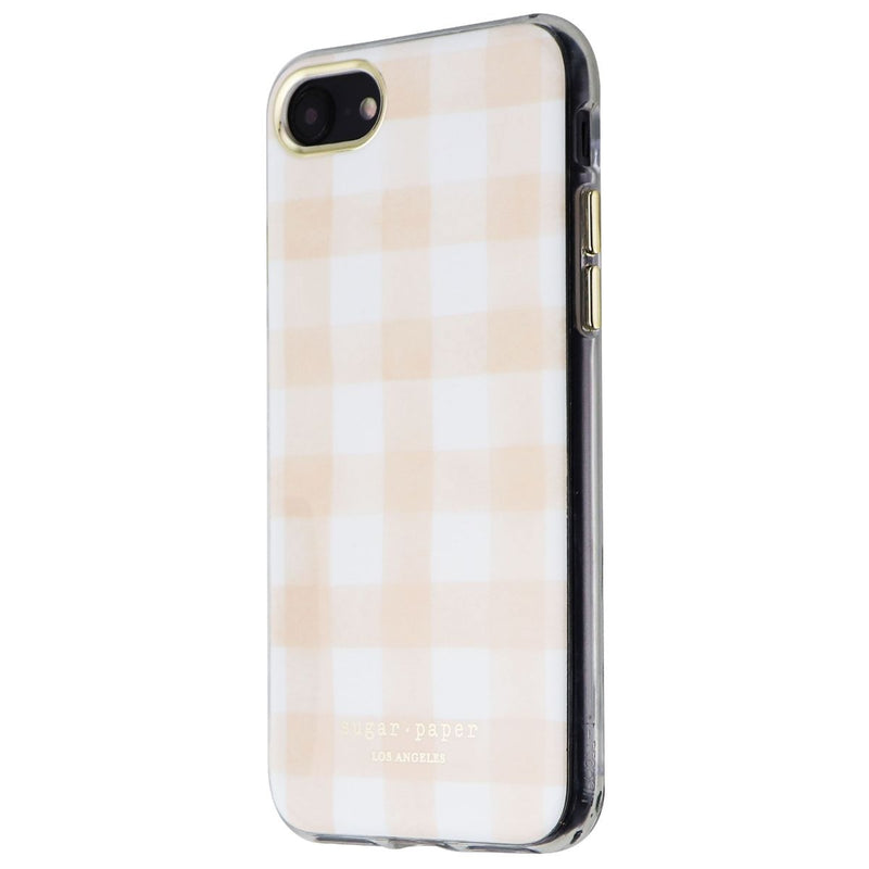 Sugar Paper Los Angeles Case for Apple iPhone 8 / iPhone 7 - Plaid Blush/White - Sugar Paper Los Angeles - Simple Cell Shop, Free shipping from Maryland!