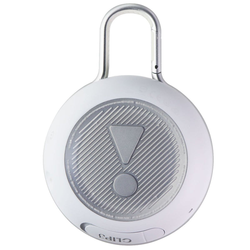 JBL Clip 3 Waterproof Portable Bluetooth Speaker - White - JBL - Simple Cell Shop, Free shipping from Maryland!