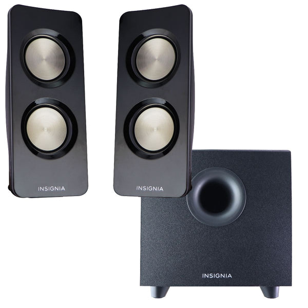 Insignia - 2.1 Bluetooth Lighted Speaker System (3-Piece) - Black - Insignia - Simple Cell Shop, Free shipping from Maryland!
