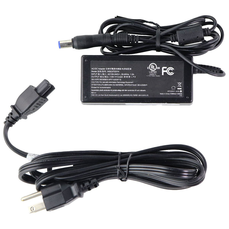 (19V/3.42A) AC/DC Adapter Power Supply - Black (WSC0703YH) - Unbranded - Simple Cell Shop, Free shipping from Maryland!
